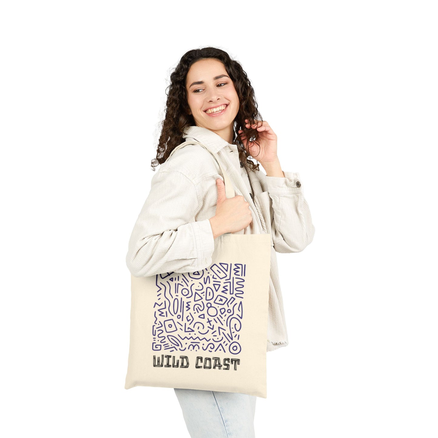 Wild Coast Canvas Tote