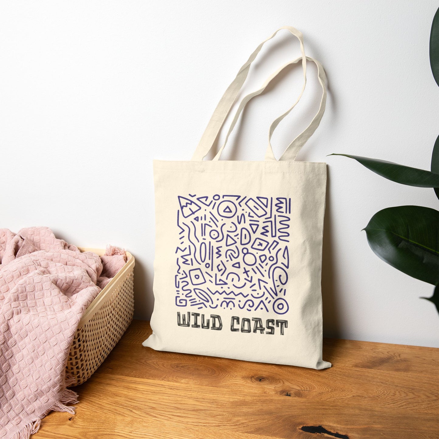 Wild Coast Canvas Tote